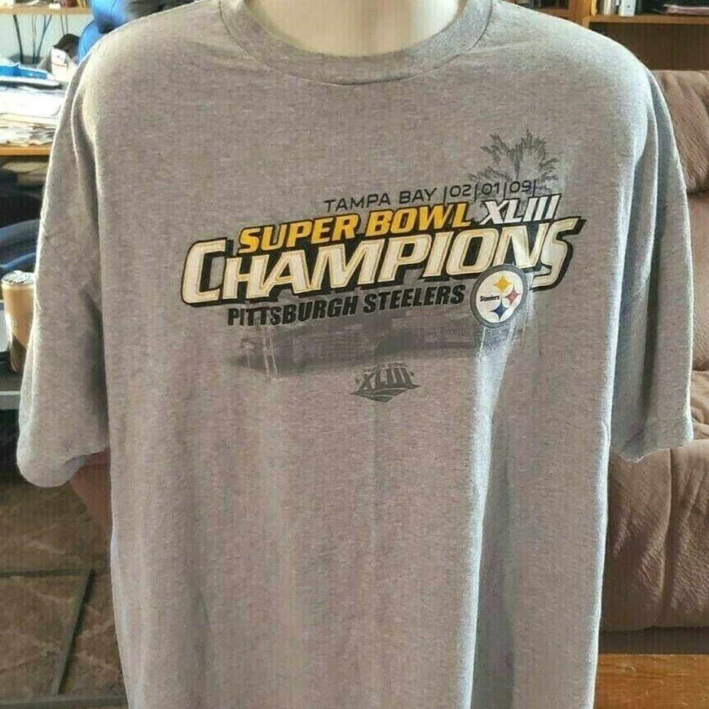 Steelers Super Bowl XLIII Champions Feb 09 T-Shirt
